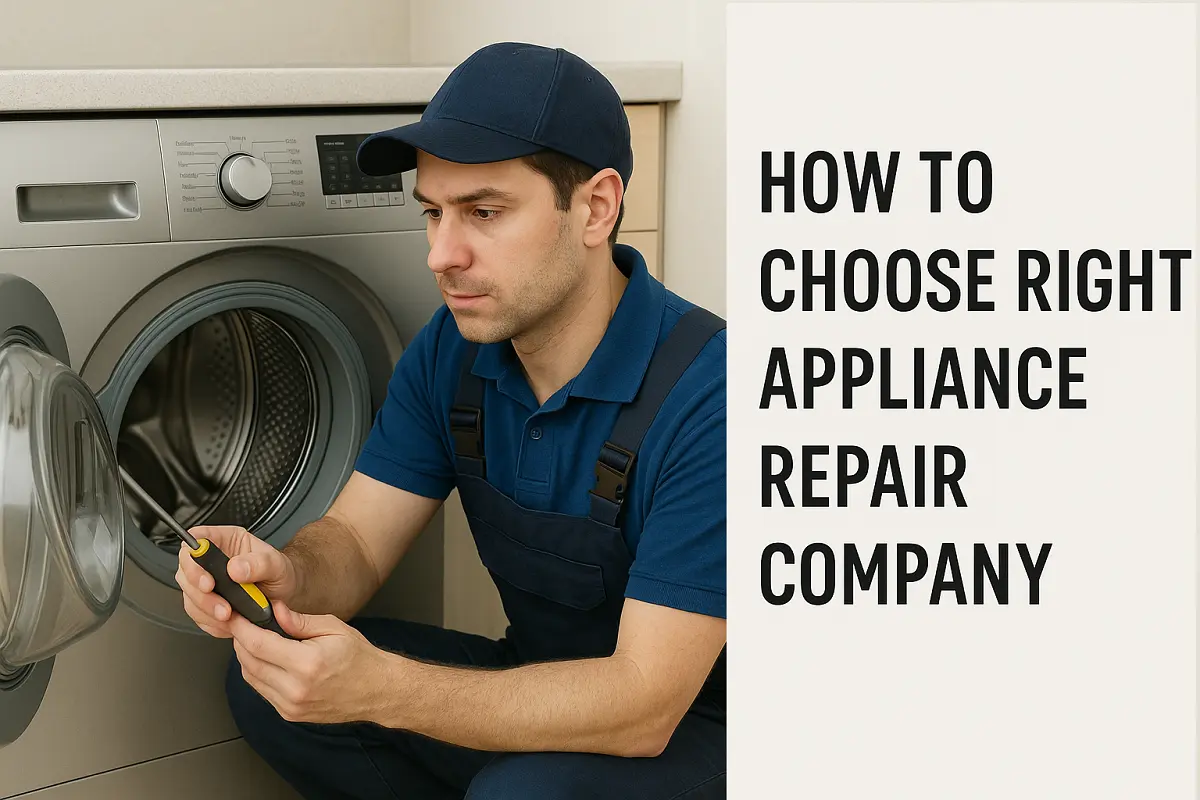 How to Choose the Right Appliance Repair Company